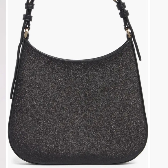 Kate Spade Elegant Black Glitter Shoulder Bag - Picture 3 of 7